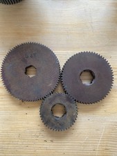 3x Tufnol Lathe gears 84,63&44 Teeth Tooth Colchester 6 Spline