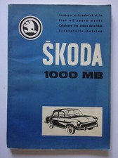 SKODA 1000 MB orig 1965 Euro