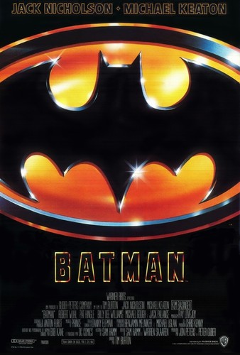 Tim burton batman 1989 - burton's, very