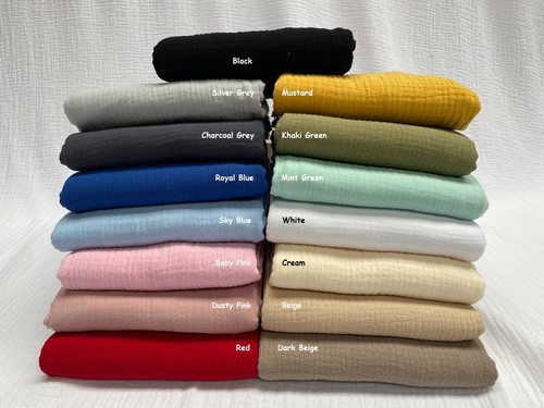 Double gauze cotton muslin - double,