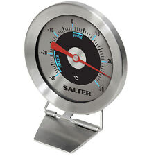 Salter Fridge/Freezer Thermometer Analogue Stainless Steel Food Safety (OpenBox)