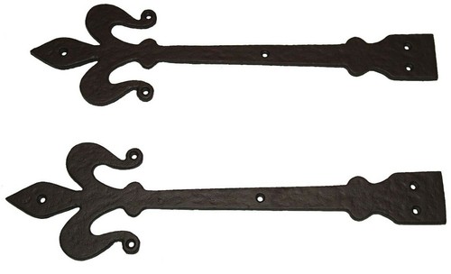 Pair false door hinge - 18",