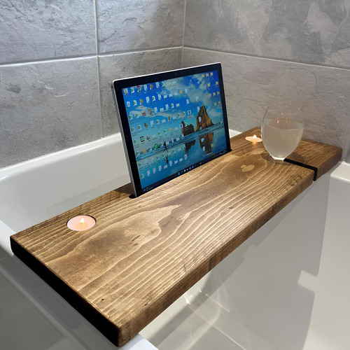 Wooden bath board - bath,