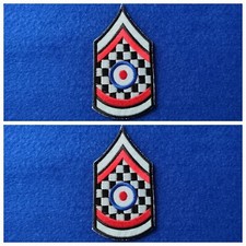 A Pair Of Mod Culture Patches