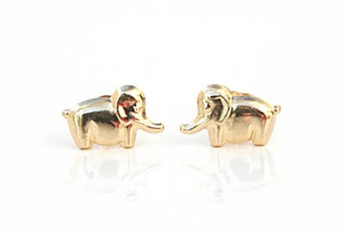 9ct gold elephant - 9ct,