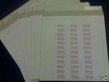 White record mailers - 7",