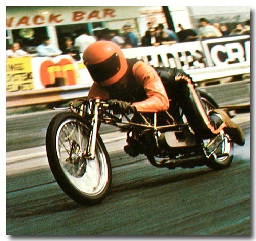 Vintage youth motorcycle - vintage,