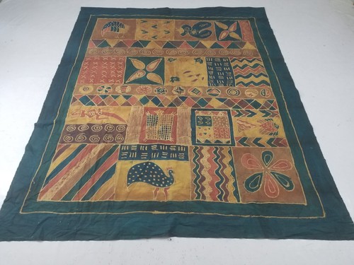 Vintage african batik folk - vintage,