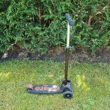 Maxi Micro Scooter 3 Wheels Black & Orange - See Description