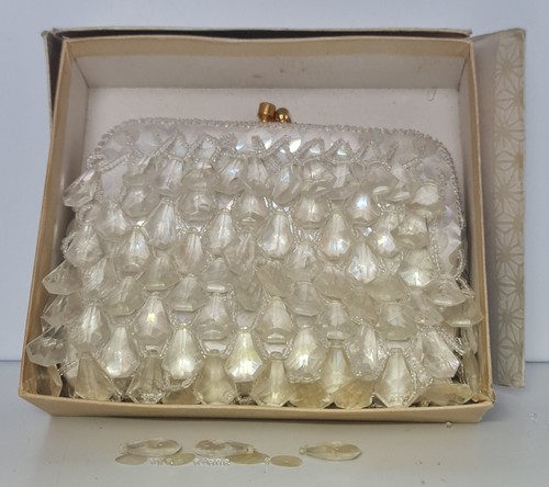 Pandora crystal pearl - pearl, purse