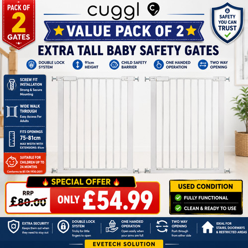 Cuggl baby safety gate - safety,