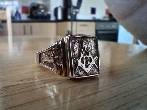 Yellow solid gold masonic - yellow,