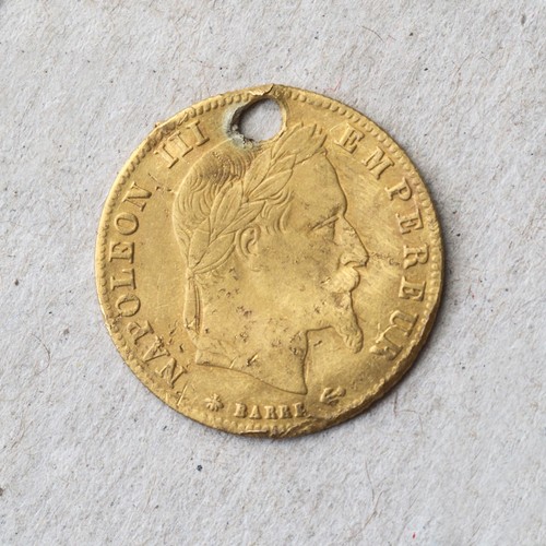 1867 gold francs napoleon - -,