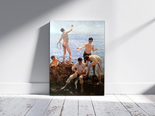 Henry scott tuke - scott, midsummer
