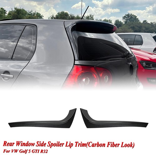 Carbon look rear window side - look,