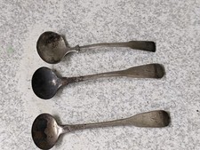 PAIR ANTIQUE PROVINCIAL SILVER