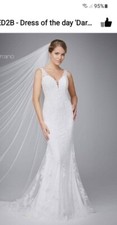 Ivory wedding dress size 12