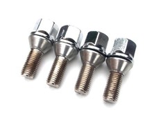 4 Wheel Nuts Lugs Fit Renault