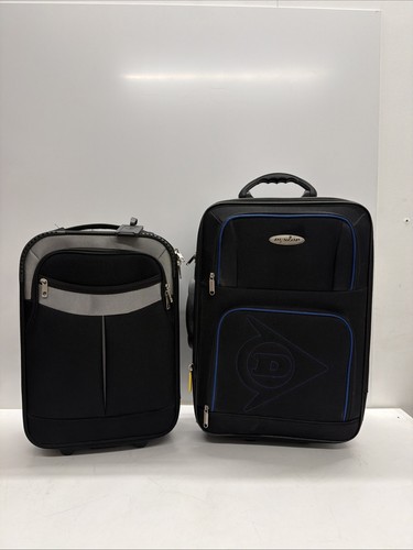 Two dunlop suitcases small - suitcases,,