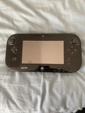 Nintendo Wii U Black - Just Console And Power Cable - Used But No Damage 