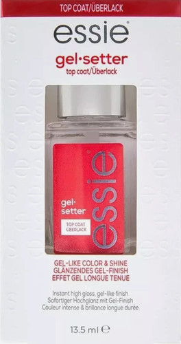Essie gel setter top - essie, coat