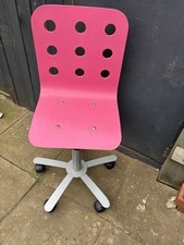 Pink IKEA Kids Desk Chair