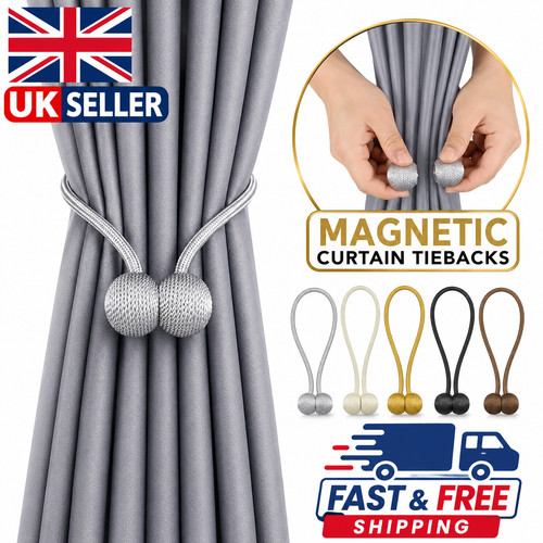 Strong magnetic curtain tie - magnetic,