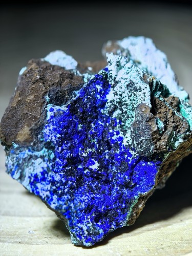 Vibrant azurite malachite - azurite,