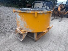 CONCRETE CEMENT PAN MIXER - 3 POINT LINKAGE FOR TRACTOR TELEHANDLER PTO DRIVEN