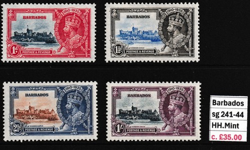 Barbados 1935 silver - barbados, gv