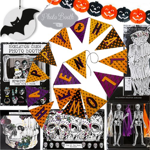 Halloween skeleton decoration - halloween,