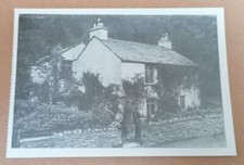 POSTCARD - 6"X4" Postcard Old Lake District Repro Dove Cottage Grasmere 1930