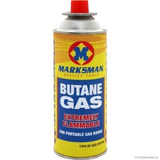 BUTANE GAS BOTTLES CANISTERS