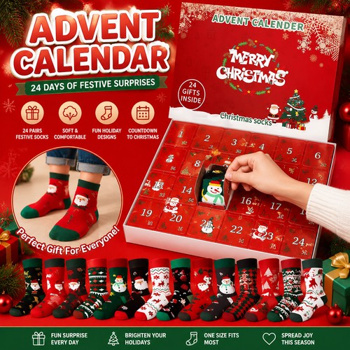 Day christmas sock advent - sock,