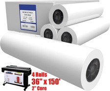4rolls 36" x 150' 20lb Bond