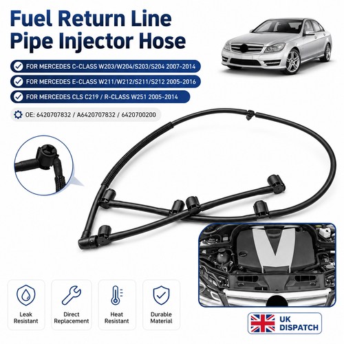 Fuel return pipe - fuel,
