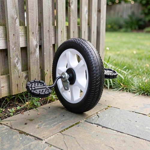 Tricycle front wheel - front,