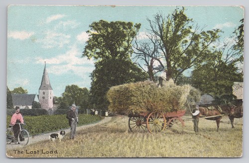 The last load hay - the, harvesting