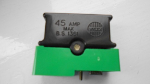 Wylex 45a cartridge - cartridge, fuse