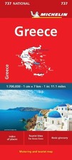 Greece - Michelin National Map 737 - 9782067172012