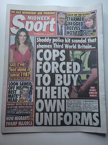 Sunday sport newspaper - sport,