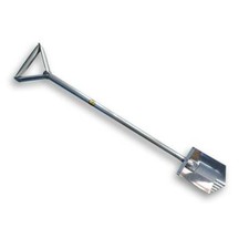 BLACK ADA EXTENDED BIGFOOT SPADE STAINLESS STEEL - METAL DETECTING SPADE