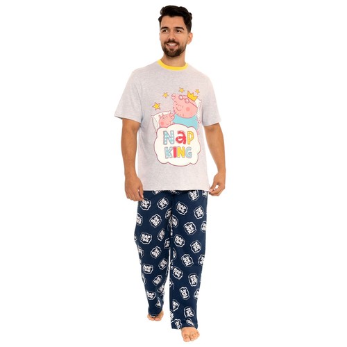 Mens peppa pig pyjamas adult - mens,