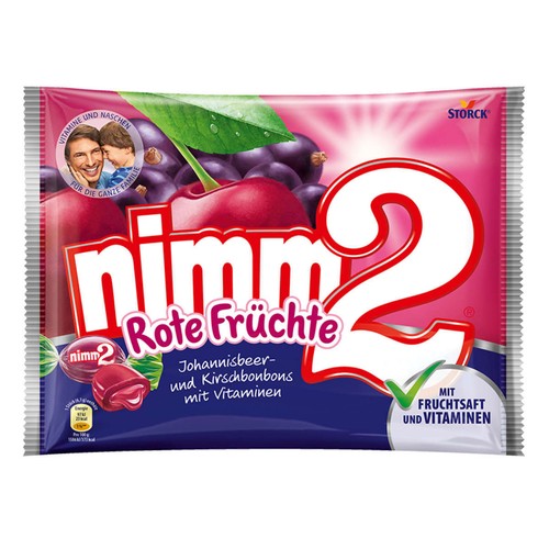 Storck nimm2 candy - candy, red