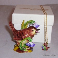 HIDDEN TREASURES - Wren on Bluebells