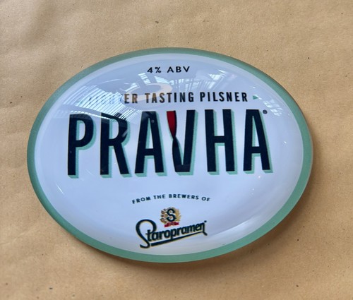 Pravha lager oval fish eye - pravha,