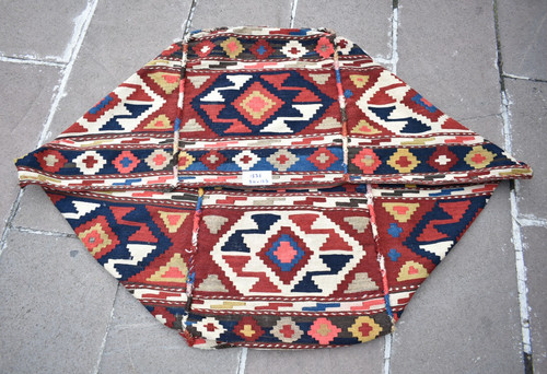 Antique caucasian rug - antique,