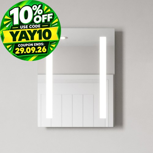 390 500mm bathroom mirror - 500mm,