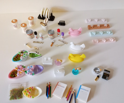 Miniature scal dolls - 1/12,