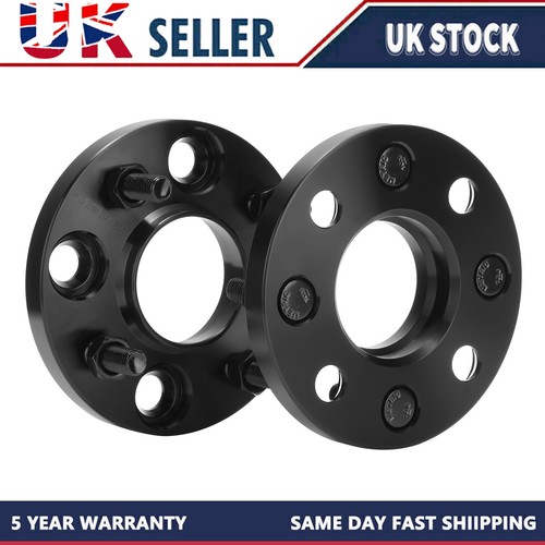 Black alloy wheel spacers - black,